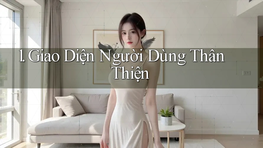 1. Giao Diện Người Dùng Thân Thiện 1. Giao Diện Người Dùng Thân Thiện