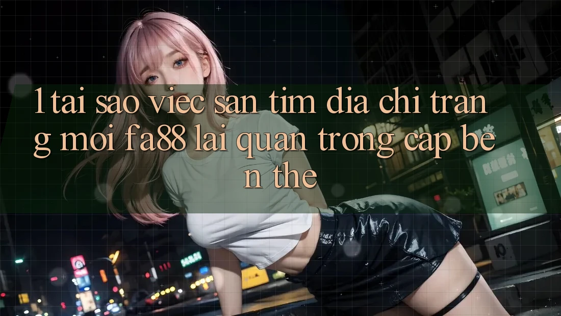 1. Tại Sao Việc Săn tìm Địa chỉ trang Mới FA88 Lại Quan Trọng Cập bến Thế?