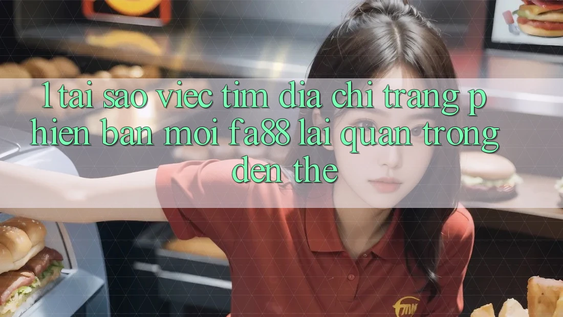 1. Tại Sao Việc Tìm Địa chỉ trang Phiên bản mới FA88 Lại Quan Trọng Đến Thế?