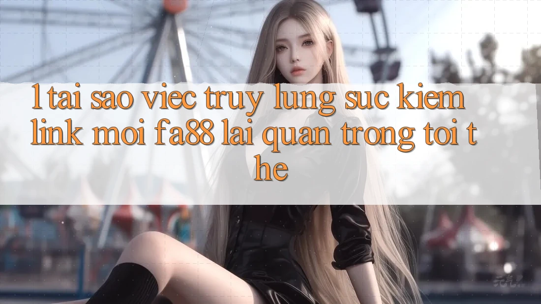 1. Tại Sao Việc Truy lùng sục Kiếm Link Mới FA88 Lại Quan Trọng Tới Thế? 1. Tại Sao Việc Truy lùng sục Kiếm Link Mới FA88 Lại Quan Trọng Tới Thế?