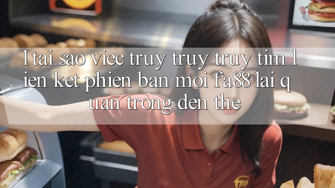 1. Tại Sao Việc Truy truy truy tìm Liên kết Phiên bản mới FA88 Lại Quan Trọng Đến Thế?