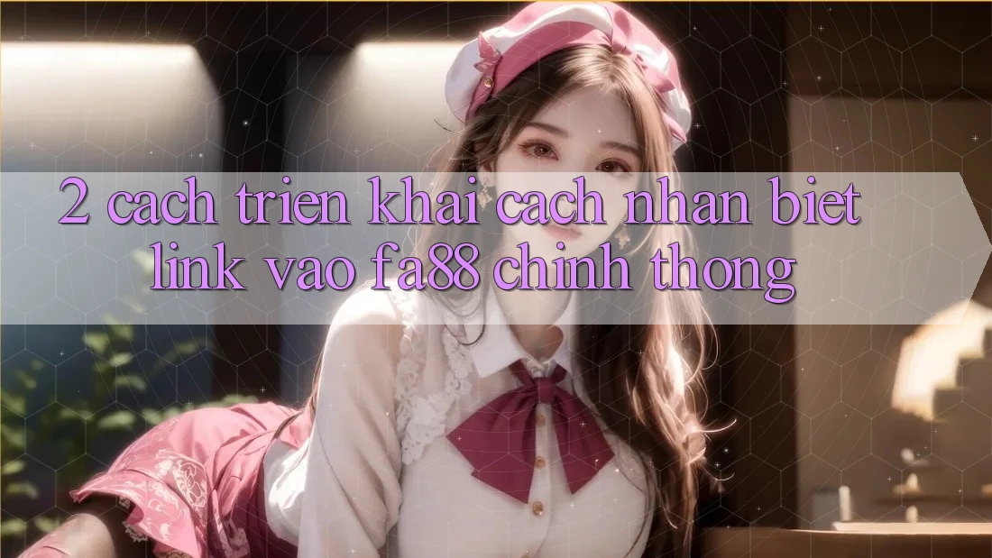 2. Cách triển khai Cách Nhận Biết Link Vào FA88 Chính Thống