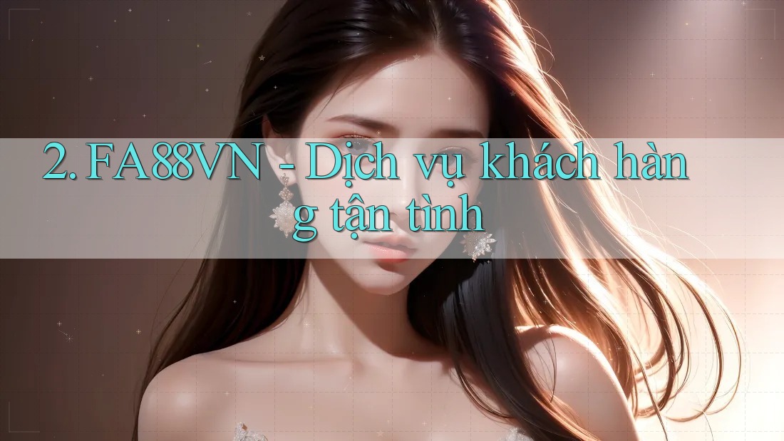 2. FA88VN - Dịch vụ khách hàng tận tình 2. FA88VN - Dịch vụ khách hàng tận tình