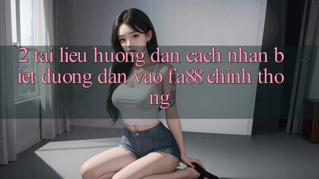 2. Tài liệu hướng dẫn Cách Nhận Biết Đường dẫn Vào FA88 Chính Thống