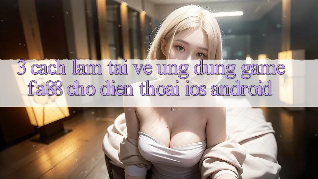 3. Cách làm Tải về Ứng Dụng Game FA88 Cho Điện Thoại (iOS & Android)
