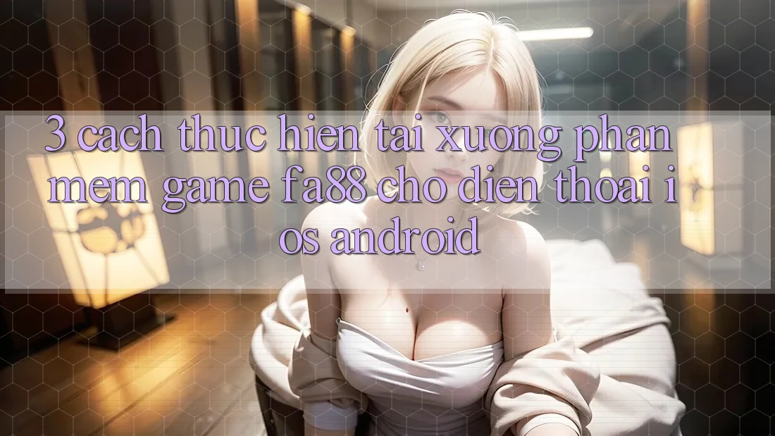 3. Cách thực hiện Tải xuống Phần mềm Game FA88 Cho Điện Thoại (iOS & Android)