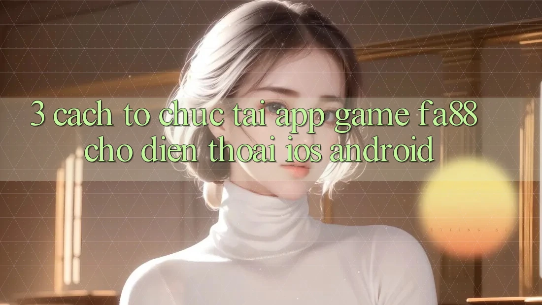 3. Cách tổ chức Tải App Game FA88 Cho Điện Thoại (iOS & Android) 3. Cách tổ chức Tải App Game FA88 Cho Điện Thoại (iOS & Android)