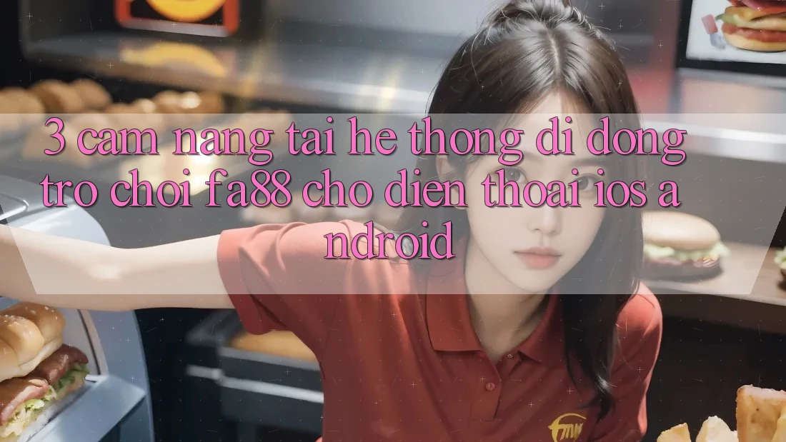 3. Cẩm nang Tải Hệ thống di động Trò chơi FA88 Cho Điện Thoại (iOS & Android)