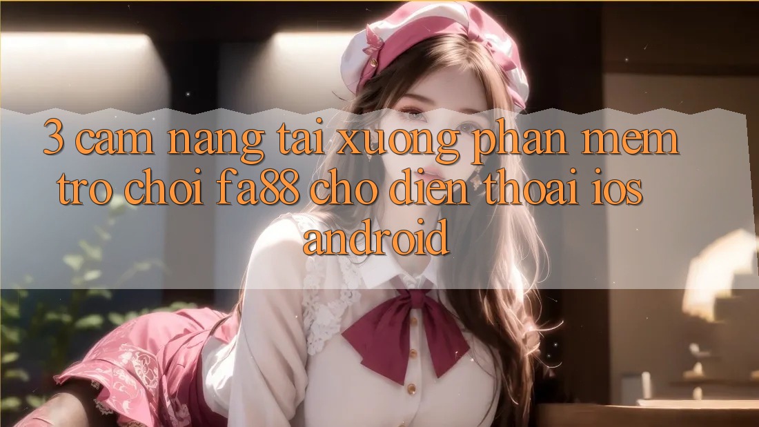 3. Cẩm nang Tải xuống Phần mềm Trò chơi FA88 Cho Điện Thoại (iOS & Android)