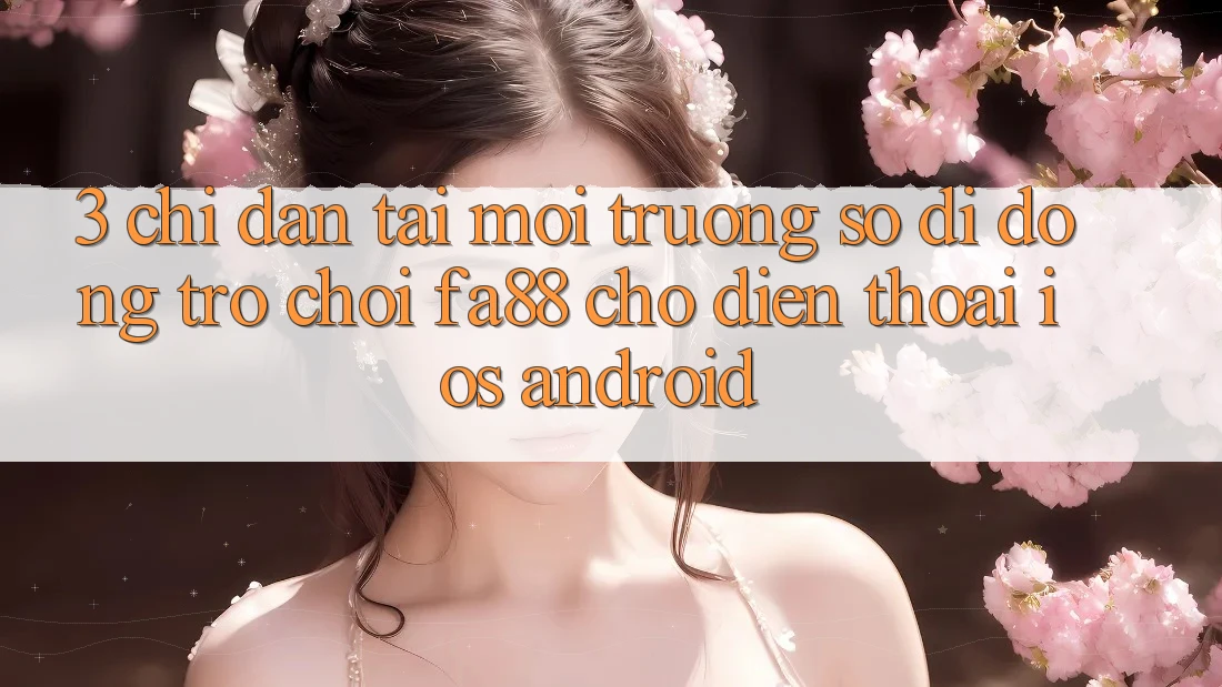 3. Chỉ dẫn Tải Môi trường số di động Trò chơi FA88 Cho Điện Thoại (iOS & Android)