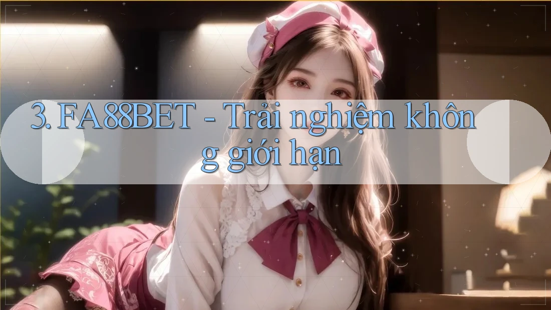 3. FA88BET - Trải nghiệm không giới hạn 3. FA88BET - Trải nghiệm không giới hạn
