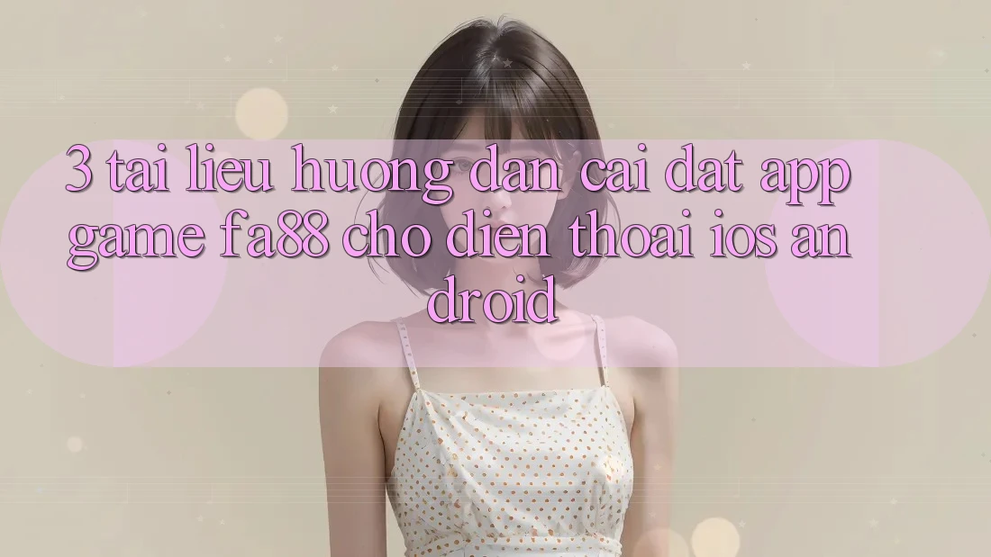 3. Tài liệu hướng dẫn Cài đặt App Game FA88 Cho Điện Thoại (iOS & Android)
