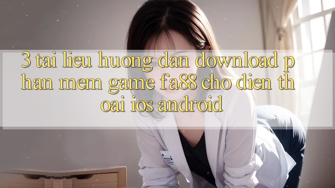 3. Tài liệu hướng dẫn Download Phần mềm Game FA88 Cho Điện Thoại (iOS & Android)