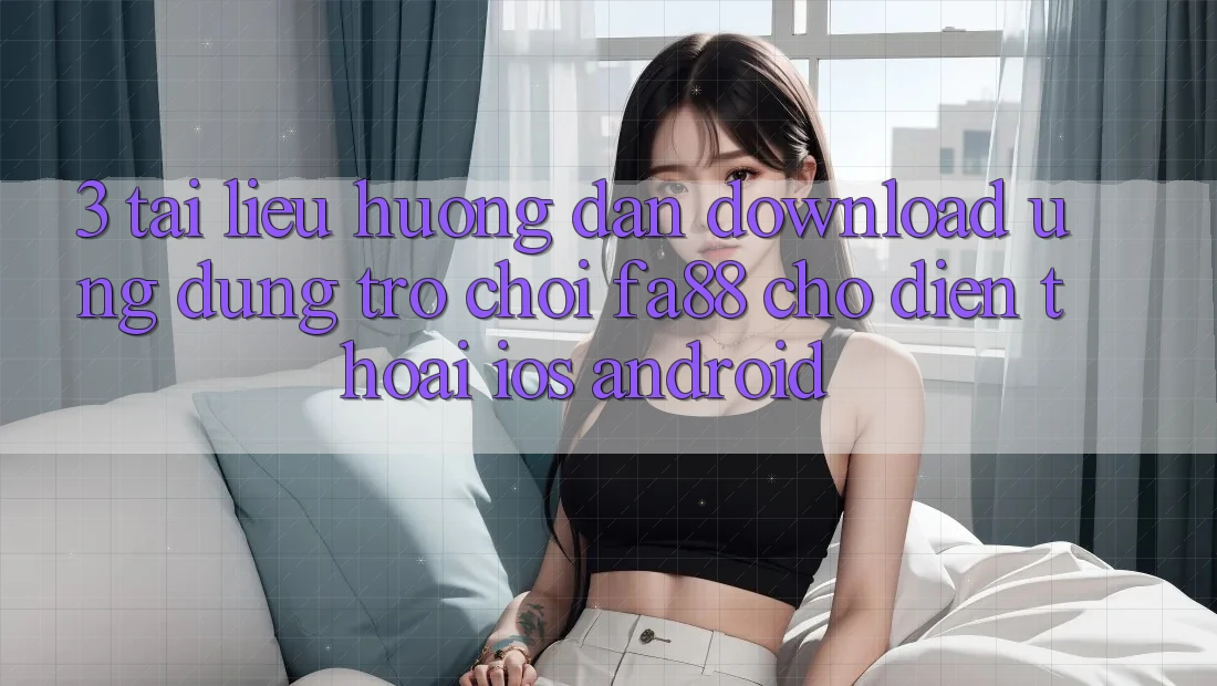 3. Tài liệu hướng dẫn Download Ứng Dụng Trò chơi FA88 Cho Điện Thoại (iOS & Android)