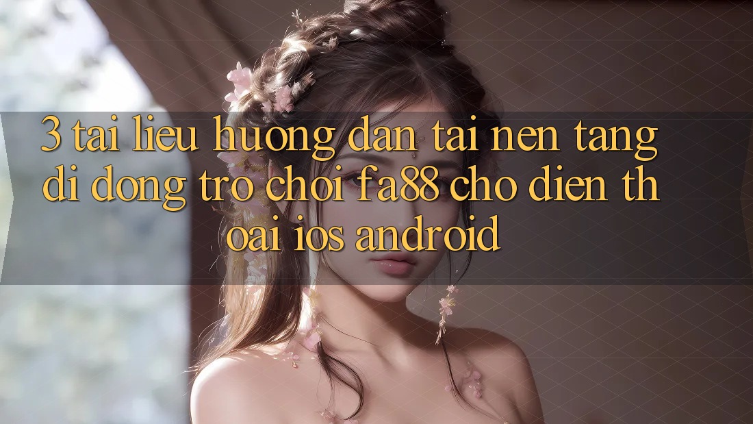 3. Tài liệu hướng dẫn Tải Nền tảng di động Trò chơi FA88 Cho Điện Thoại (iOS & Android)
