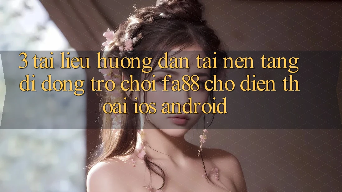 3. Tài liệu hướng dẫn Tải Nền tảng di động Trò chơi FA88 Cho Điện Thoại (iOS & Android)
