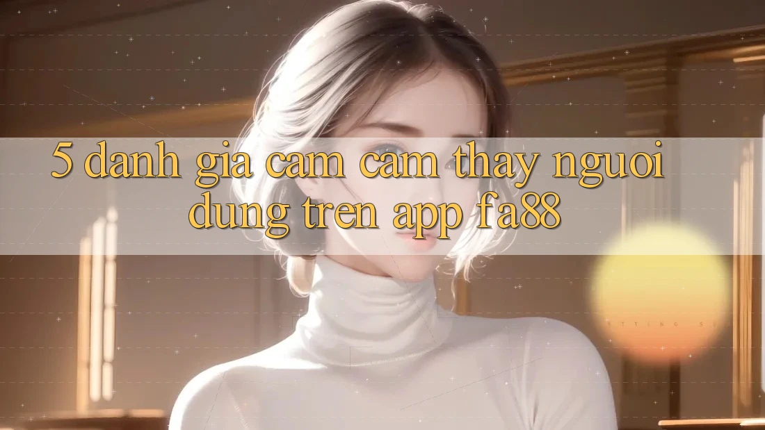 5. Đánh Giá Cảm cảm thấy Người Dùng Trên App FA88 5. Đánh Giá Cảm cảm thấy Người Dùng Trên App FA88