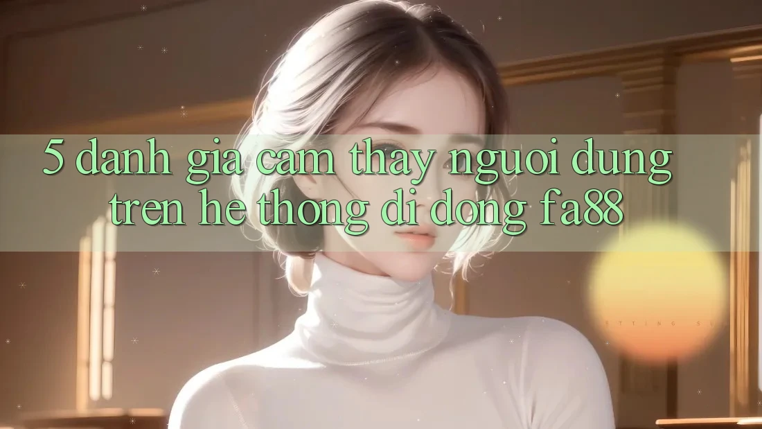5. Đánh Giá Cảm thấy Người Dùng Trên Hệ thống di động FA88