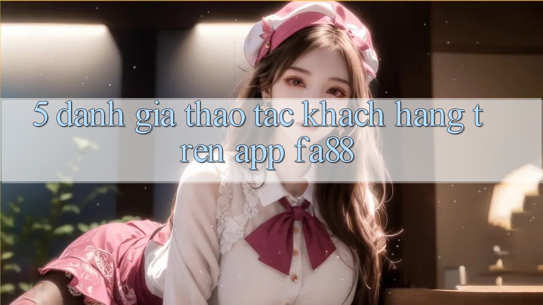 5. Đánh Giá Thao tác Khách hàng Trên App FA88