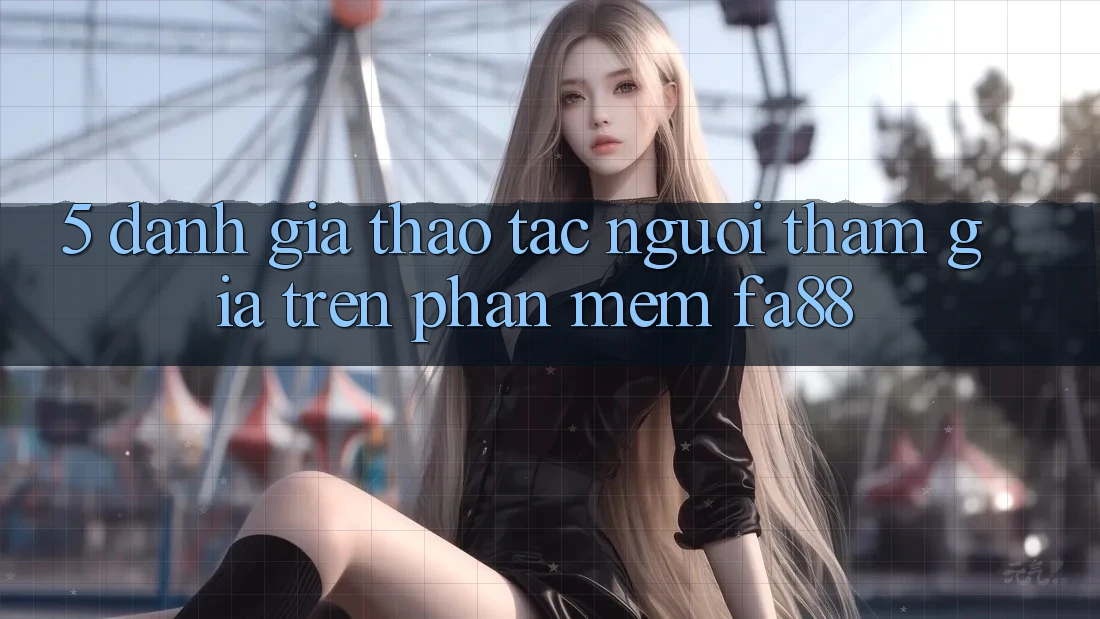 5. Đánh Giá Thao tác Người tham gia Trên Phần mềm FA88
