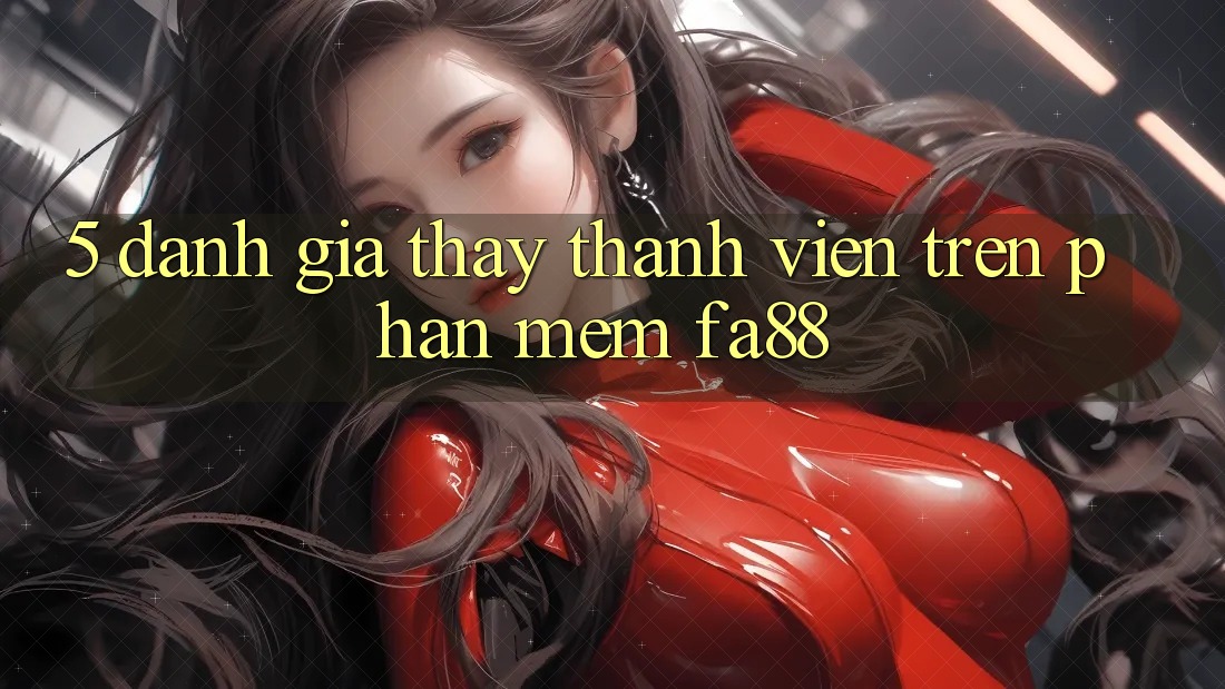 5. Đánh Giá Thấy Thành viên Trên Phần mềm FA88 5. Đánh Giá Thấy Thành viên Trên Phần mềm FA88