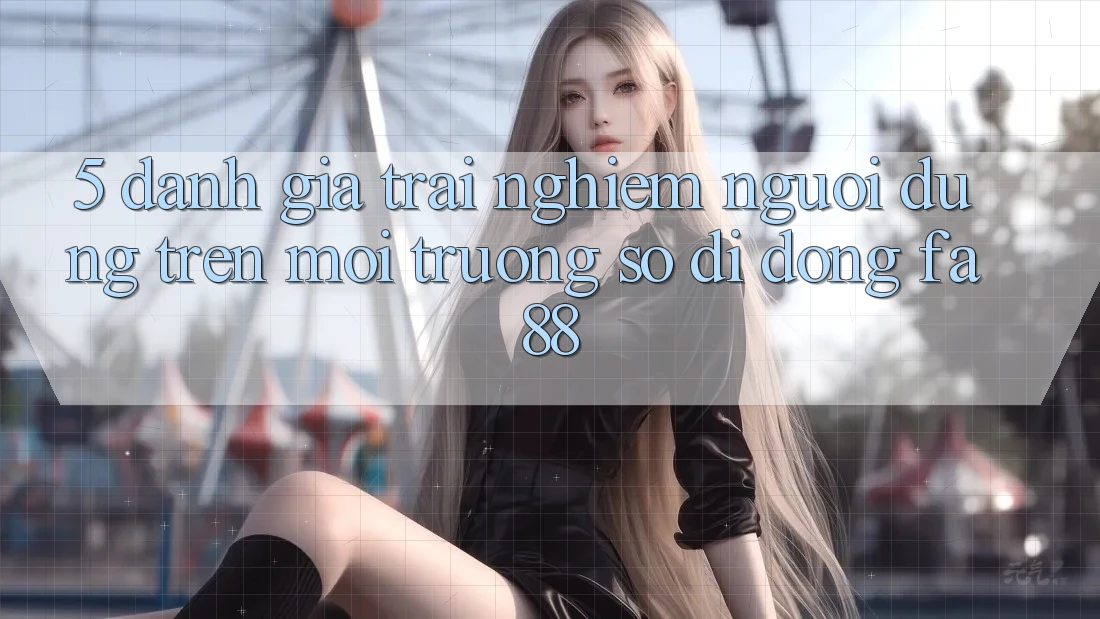 5. Đánh Giá Trải Nghiệm Người Dùng Trên Môi trường số di động FA88