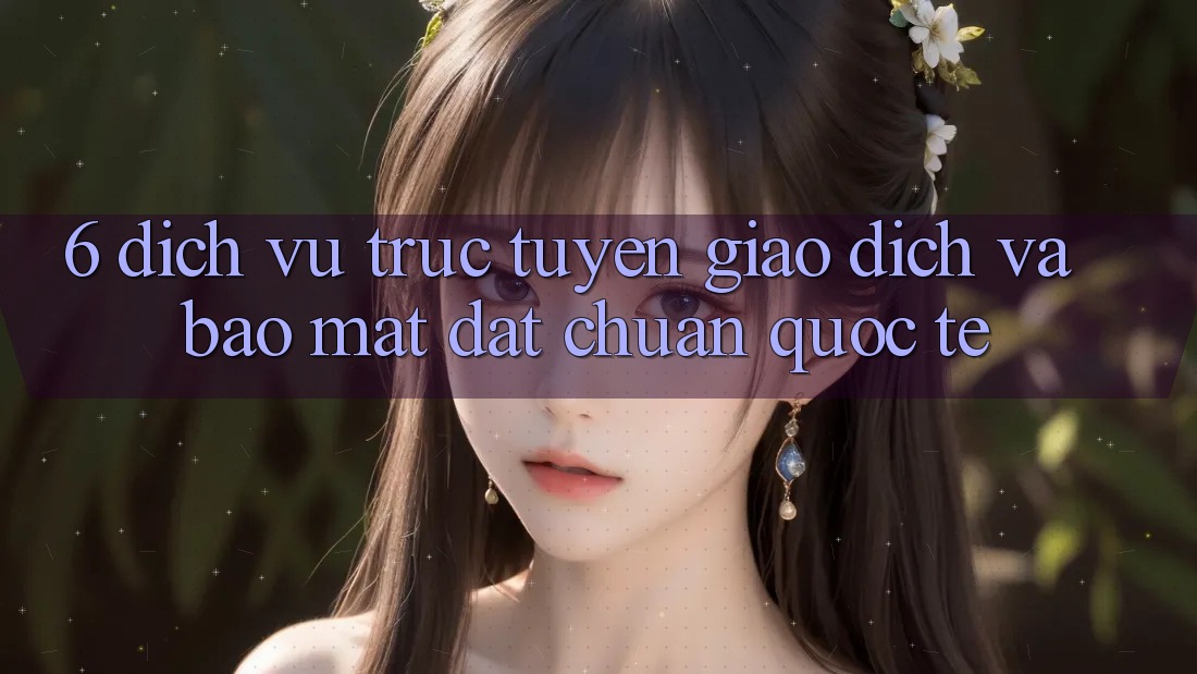 6. Dịch vụ trực tuyến Giao dịch Và Bảo Mật Đạt Chuẩn Quốc Tế
