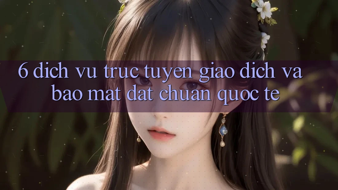 6. Dịch vụ trực tuyến Giao dịch Và Bảo Mật Đạt Chuẩn Quốc Tế