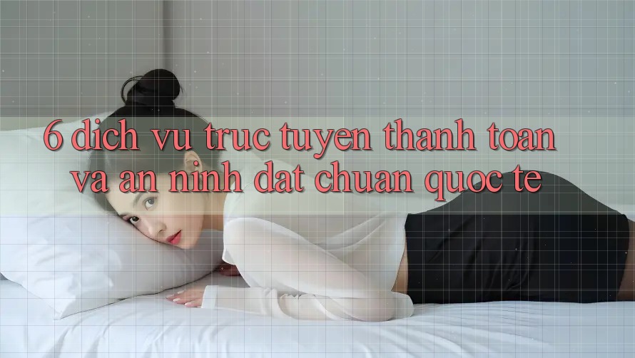 6. Dịch vụ trực tuyến Thanh Toán Và An ninh Đạt Chuẩn Quốc Tế