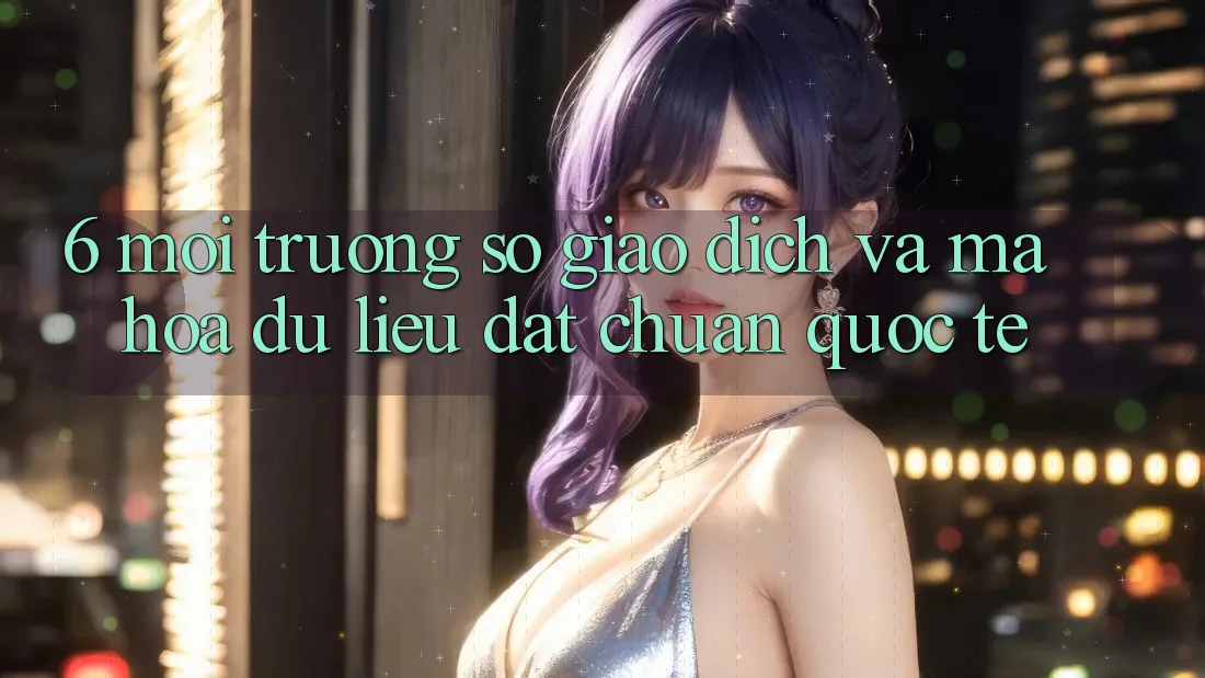 6. Môi trường số Giao dịch Và Mã hóa dữ liệu Đạt Chuẩn Quốc Tế