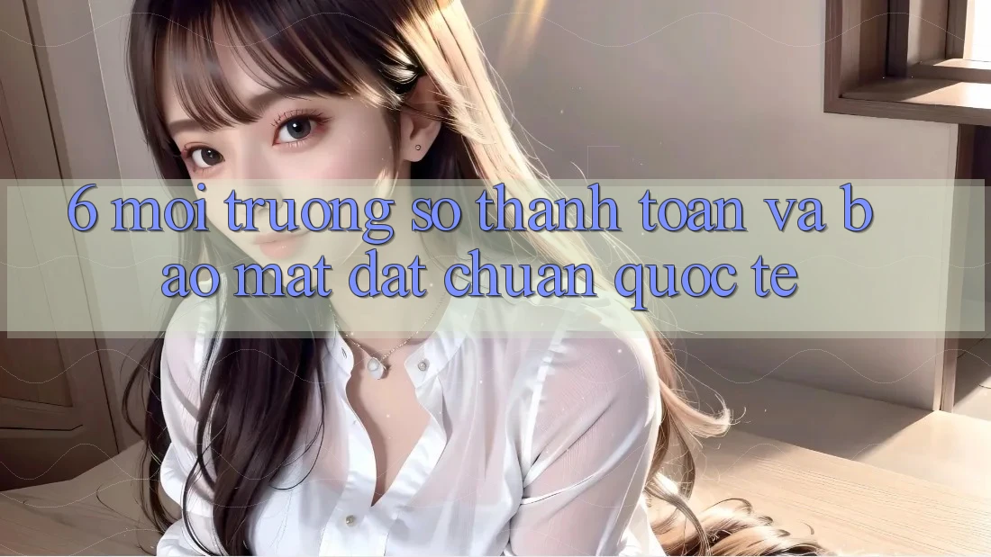 6. Môi trường số Thanh Toán Và Bảo Mật Đạt Chuẩn Quốc Tế