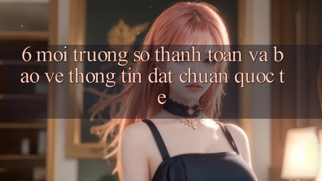6. Môi trường số Thanh Toán Và Bảo vệ thông tin Đạt Chuẩn Quốc Tế