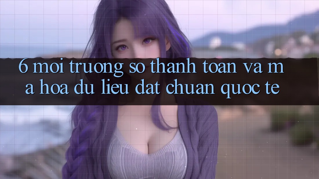 6. Môi trường số Thanh Toán Và Mã hóa dữ liệu Đạt Chuẩn Quốc Tế