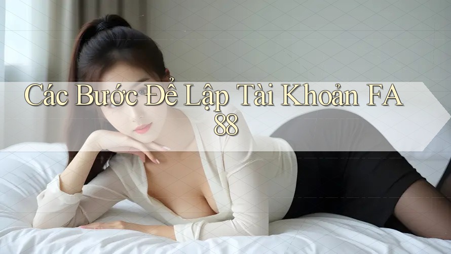 Các Bước Để Lập Tài Khoản FA88