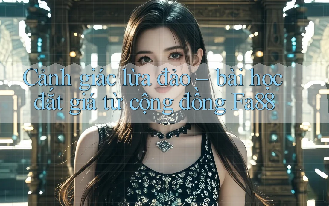 Cảnh giác lừa đảo – bài học đắt giá từ cộng đồng Fa88