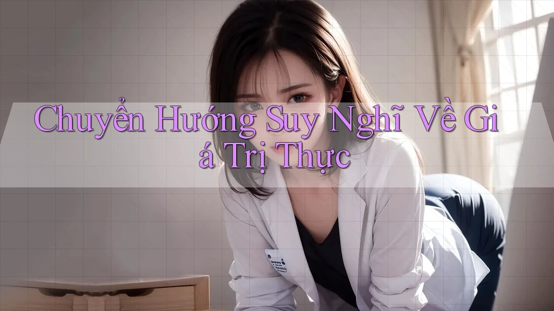 Chuyển Hướng Suy Nghĩ Về Giá Trị Thực Chuyển Hướng Suy Nghĩ Về Giá Trị Thực
