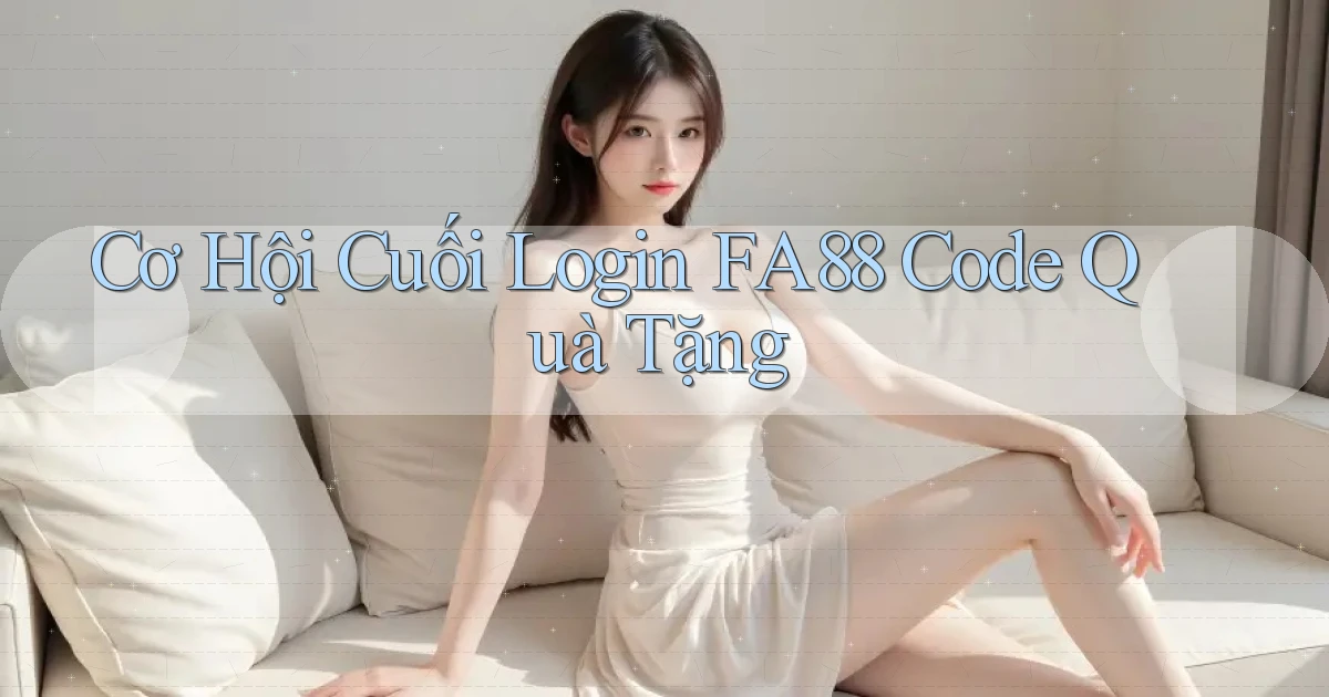 cơ hội cuối login fa88 code quà tặng