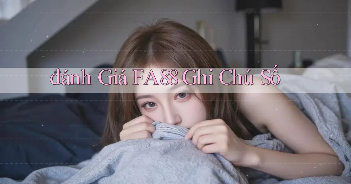đánh giá fa88 ghi chú số