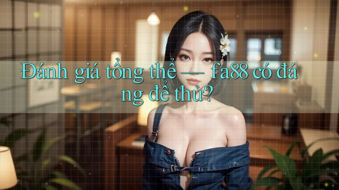 Đánh giá tổng thể - Fa88 có đáng để thử?