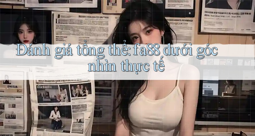 Đánh giá tổng thể: fa88 dưới góc nhìn thực tế Đánh giá tổng thể: fa88 dưới góc nhìn thực tế