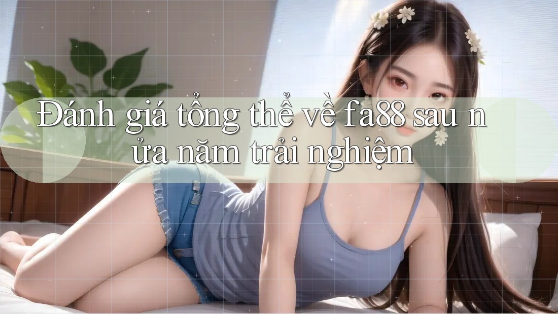 Đánh giá tổng thể về fa88 sau nửa năm trải nghiệm