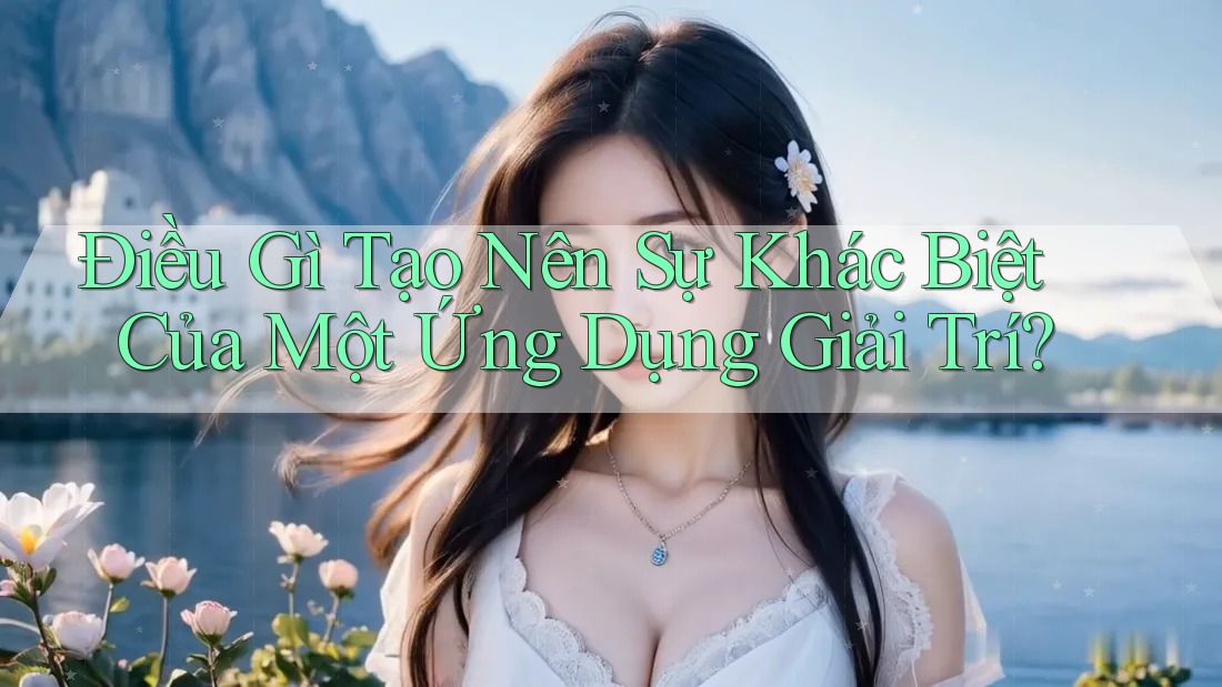 Điều Gì Tạo Nên Sự Khác Biệt Của Một Ứng Dụng Giải Trí?