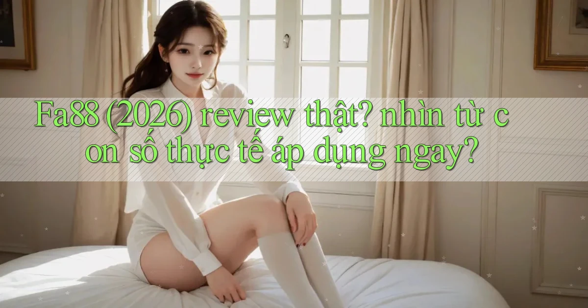 Fa88 (2026) review thật nhìn từ con số thực tế áp dụng ngay