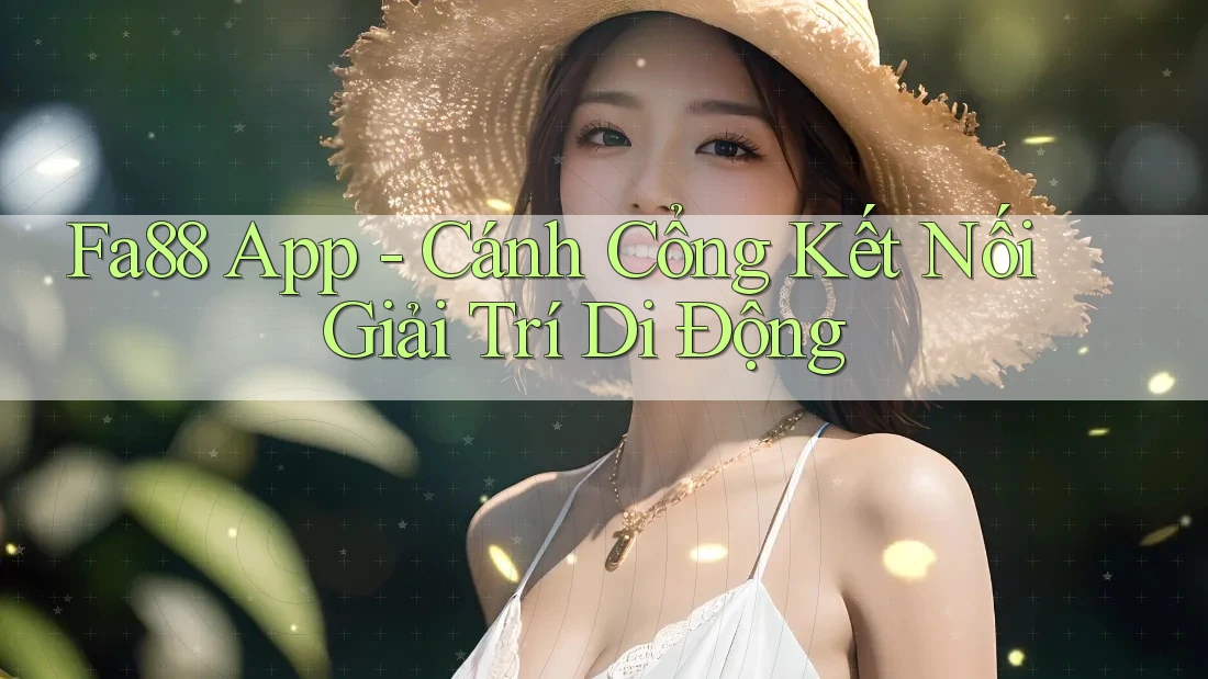 Fa88 App - Cánh Cổng Kết Nối Giải Trí Di Động