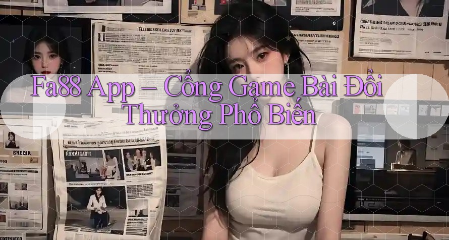 Fa88 App – Cổng Game Bài Đổi Thưởng Phổ Biến