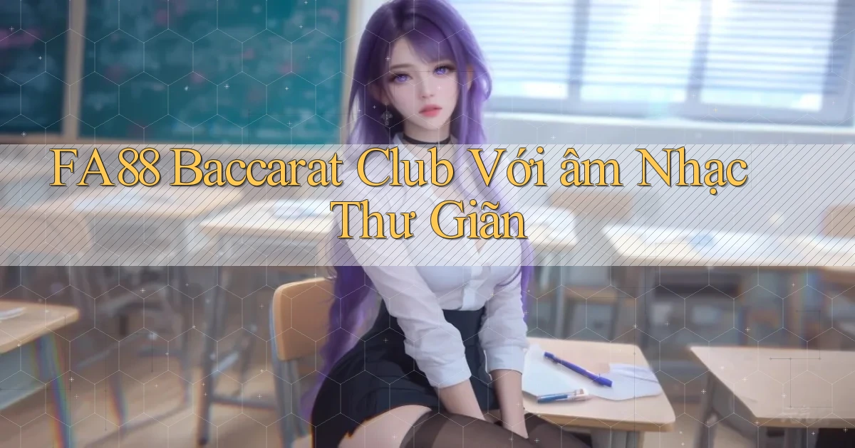 fa88  baccarat club với âm nhạc thư giãn