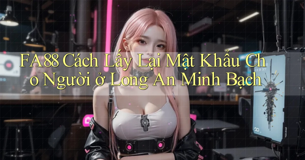 fa88 cách lấy lại mật khẩu cho người ở Long An minh bạch
