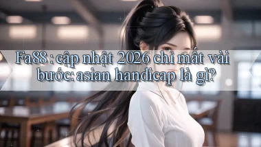 Fa88 cập nhật 2026 chỉ mất vài bước asian handicap là gì