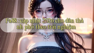 Fa88 cập nhật 2026 cho dân thành phố theo trải nghiệm