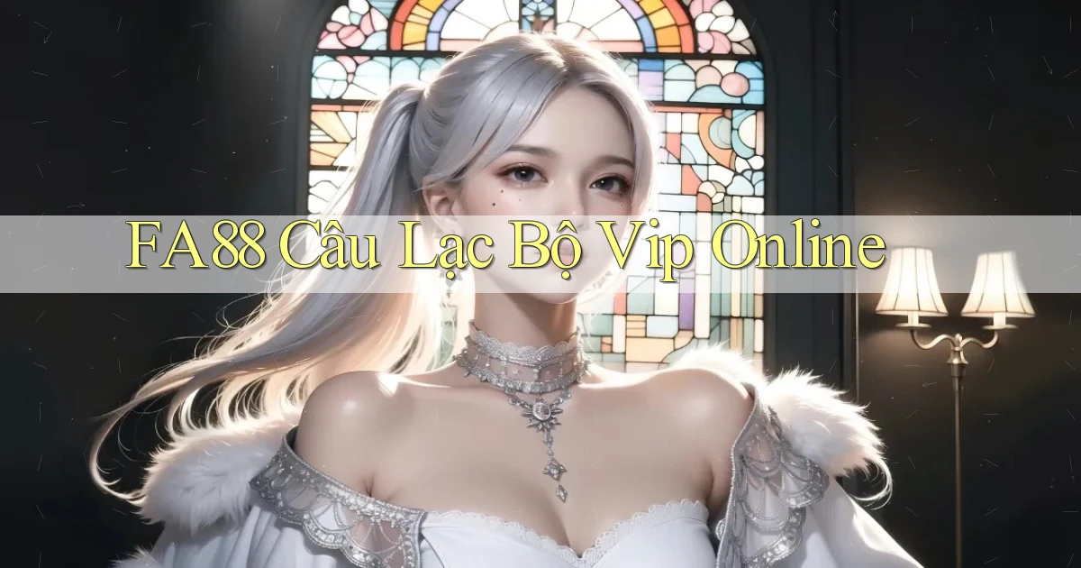 fa88  câu lạc bộ vip online